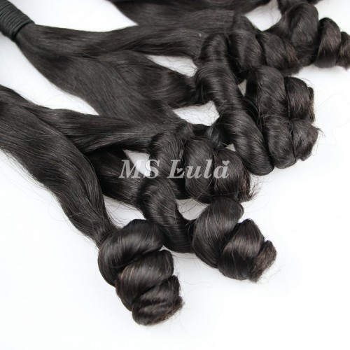Magic Curly Double Drawn Virgin Human Hair Bundles With 4x4 Lace Closure | Human Hair Wig | Lace Front